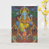 muladhara - 2011 as greeting card kaart (Gele Bloem)