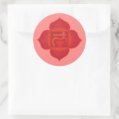 Muladhara of Root Chakra Classic Ronde Sticker (Tas)