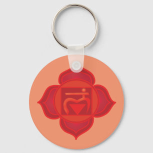 Muladhara of Root Chakra Sleutelring Sleutelhanger