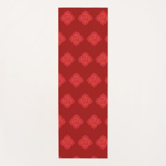 Muladhara of Root Chakra Yoga mat (Voorkant)