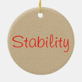 Muladhara of Root de 1ste Chakra Keramisch Ornament (Achterkant)