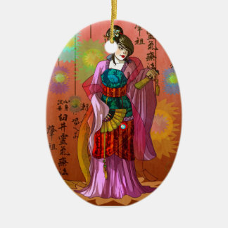 Mulan Keramisch Ornament