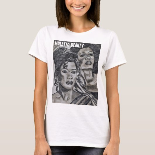 MULATTO BEAUTY, t-shirt (Voorkant)