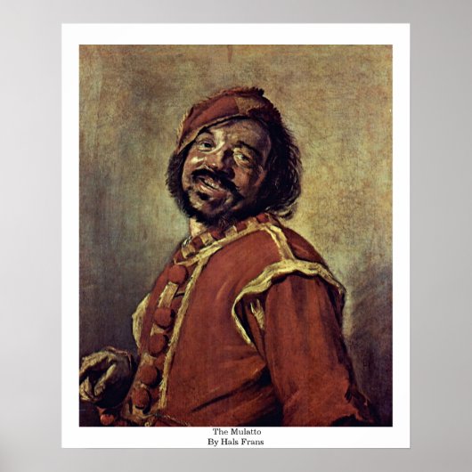 Mulatto door Hals Frans Poster (Voorkant)