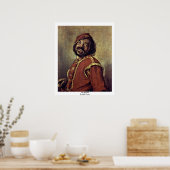 Mulatto door Hals Frans Poster (Keuken)