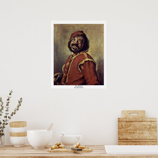 Mulatto door Hals Frans Poster (Keuken)