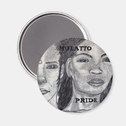 MULATTO PRIDE MAGNET (Voorkant / Achterkant)