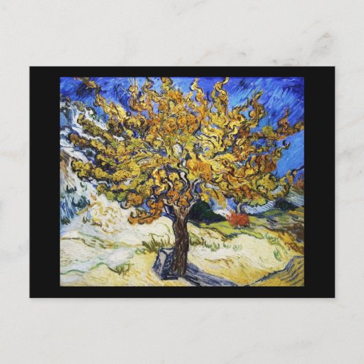 Mulberry-boom Briefkaart (Voorkant)