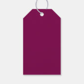 Mulberry bruiloft gunst dank u cadeau Labels Cadeaulabel (Achterkant)