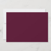 Mulberry Classic Border Flat Note Card Notitiekaartje (Achterkant)