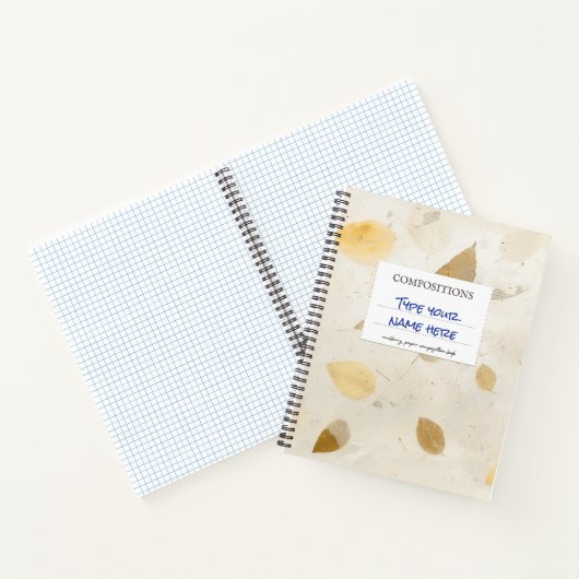 Mulberry Compositie Notitieboek Bruin Custom (Binnen)