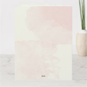 Mulberry Floral Dream 2 Vrijgezellenfeest Bedankkaart (Achterkant)