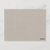 Mulberry Glitter Vlinder Trouwtafel nummer Briefkaart (Achterkant)