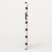 Mulberry kruisstift op wit Case-Mate iPhone case (Achterkant / rechts)