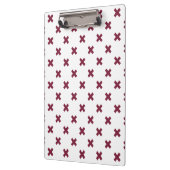 Mulberry kruisstift op wit klembord (Links)