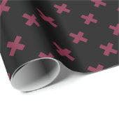 Mulberry kruisstift op zwart cadeaupapier (Rol Hoek)