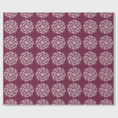 Mulberry Mandala Cadeaupapier (Vlak)