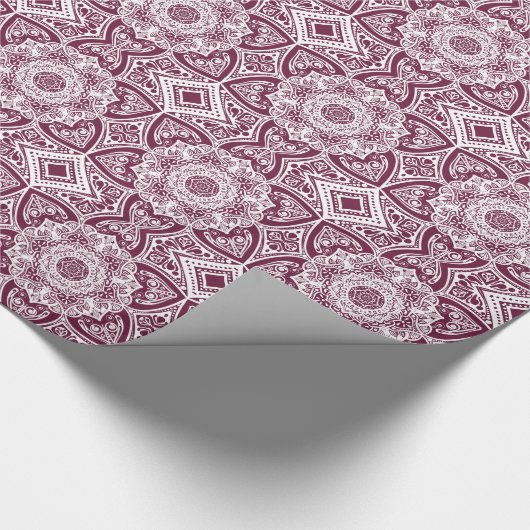 Mulberry Mandala Cadeaupapier (Hoek)