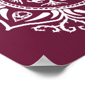 Mulberry Mandala Poster (Hoek)