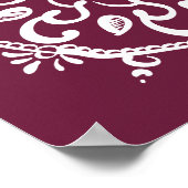 Mulberry Mandala Poster (Hoek)