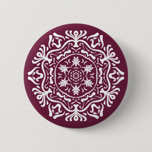 Mulberry Mandala Ronde Button 5,7 Cm