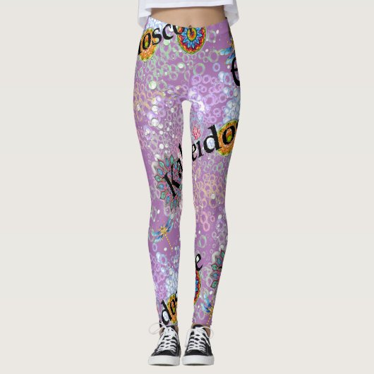 Mulberry Milkshake Dragonfly Leggings (Voorkant)
