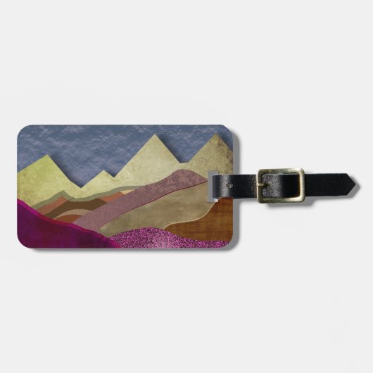 Mulberry Mountains Bagagelabel (Voorkant horizontaal)