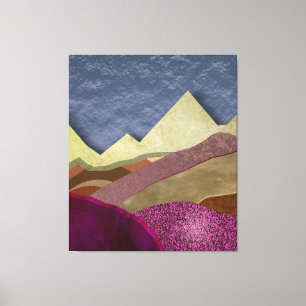 Mulberry Mountains Canvas Afdruk