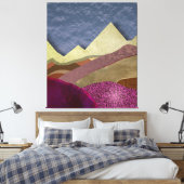 Mulberry Mountains Canvas Afdruk (Insitu (Slaapkamer))