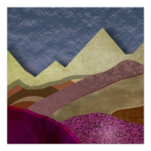 Mulberry Mountains Perfect Poster