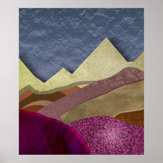 Mulberry Mountains Poster (Voorkant)