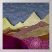 Mulberry Mountains Poster (Voorkant)