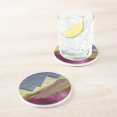 Mulberry Mountains Zandsteen Onderzetter (Zijkant)