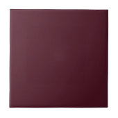 Mulberry Paarse Solid Color Tile Tegeltje (Voorkant)