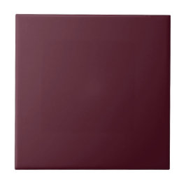 Mulberry Paarse Solid Color Tile Tegeltje