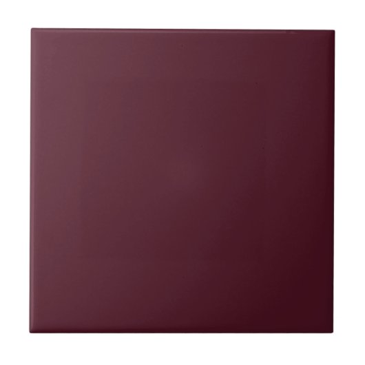 Mulberry Paarse Solid Color Tile Tegeltje (Voorkant)