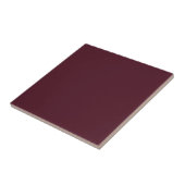 Mulberry Paarse Solid Color Tile Tegeltje (Zijkant)