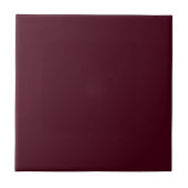Mulberry Paarse Solid Color Tile Tegeltje (Voorkant)
