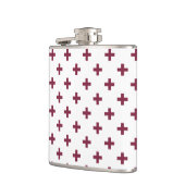 Mulberry polka kruist wit heupfles (Links)