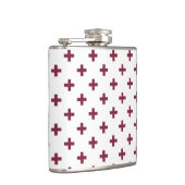 Mulberry polka kruist wit heupfles (Rechts)