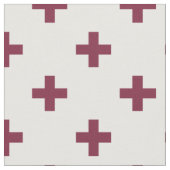 Mulberry polka kruist wit stof (Close Up)