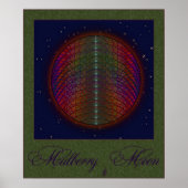 Mulberry Rainbow Moon Poster (Voorkant)