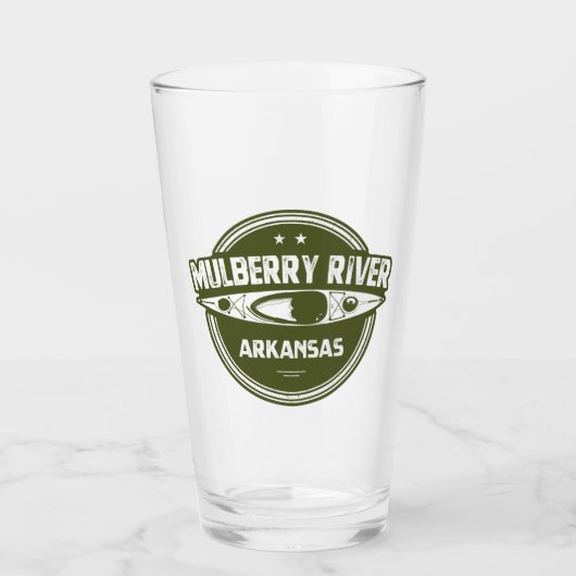 Mulberry River, Arkansas Glas (Voorkant)
