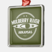 Mulberry River, Arkansas Metalen Ornament (Links)