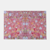 Mulberry Rode Bloemen Outdoor Mat (Voorkant)