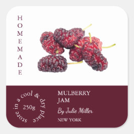 Mulberry Small Business Label