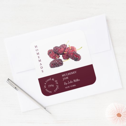 Mulberry Small Business Label (Envelop)