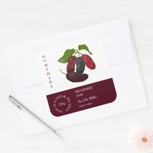 Mulberry Small Business Label (Envelop)