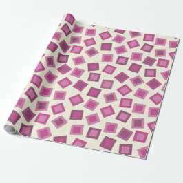Mulberry Squares Cadeaupapier