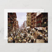 Mulberry Street Briefkaart (Voorkant / Achterkant)